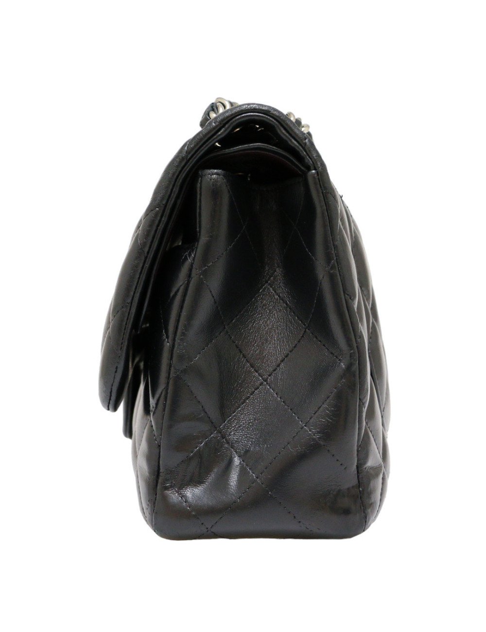 Jumbo CHANEL double flap bleu