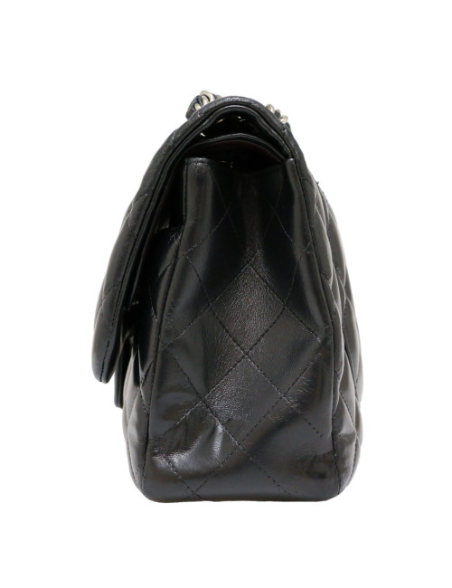 Jumbo CHANEL double flap bleu