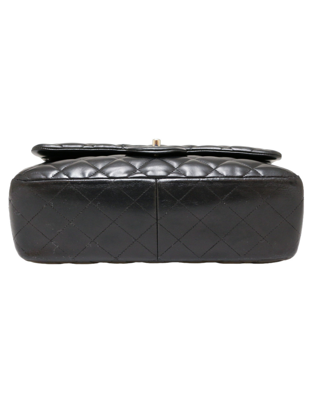 Jumbo CHANEL double flap bleu