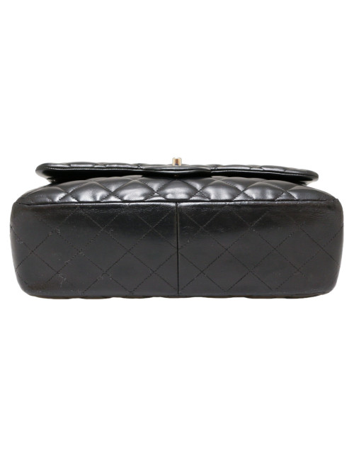 Jumbo CHANEL double flap bleu