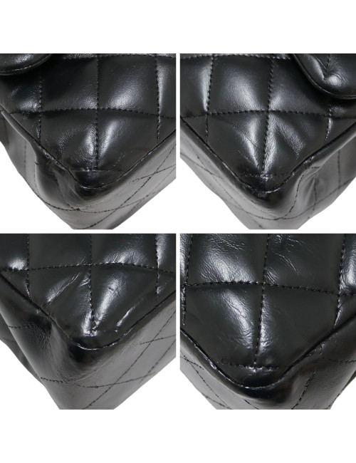 Jumbo CHANEL double flap bleu