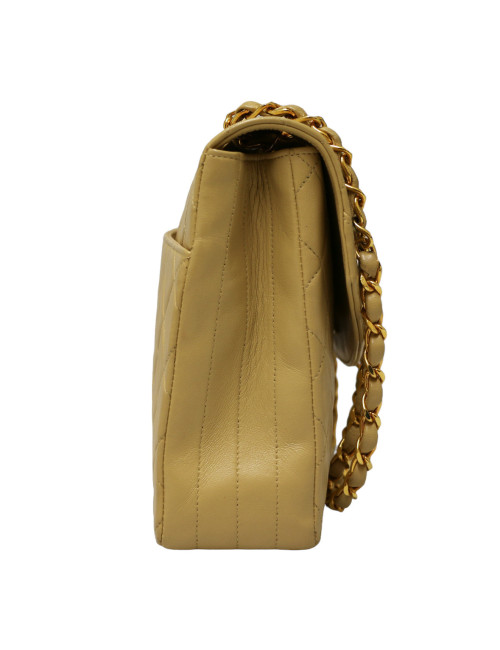 Sac CHANEL beige classique