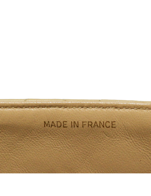 Sac CHANEL beige classique