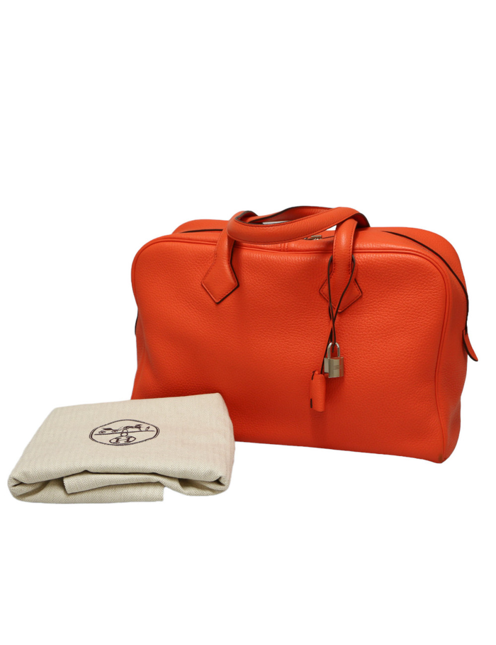 Sac à main HERMES Victoria   taurillon clémence