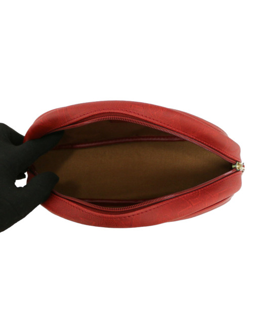 Trousse CHRISTIAN DIOR demi lune rouge