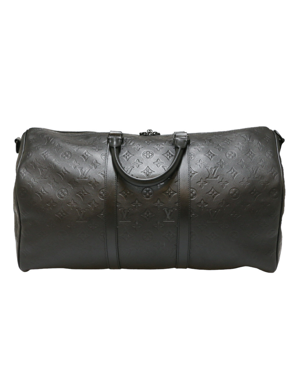 Keepall 50 LOUIS VUITTON cuir Empreinte Monogram