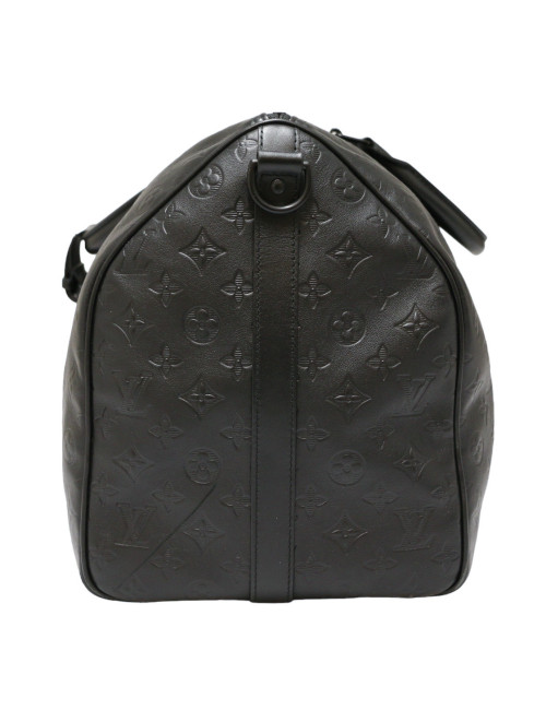 Keepall 50 LOUIS VUITTON cuir Empreinte Monogram