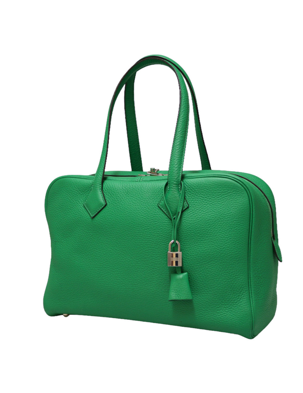 Sac Victoria HERMES taurillon Bambou