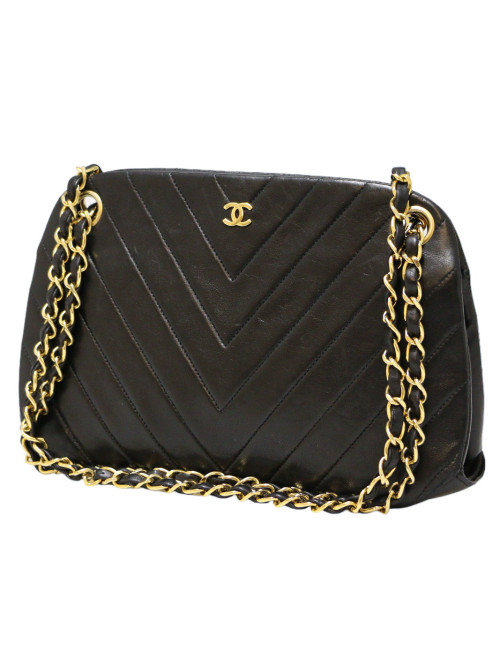 Sac CHANEL noir VIntage