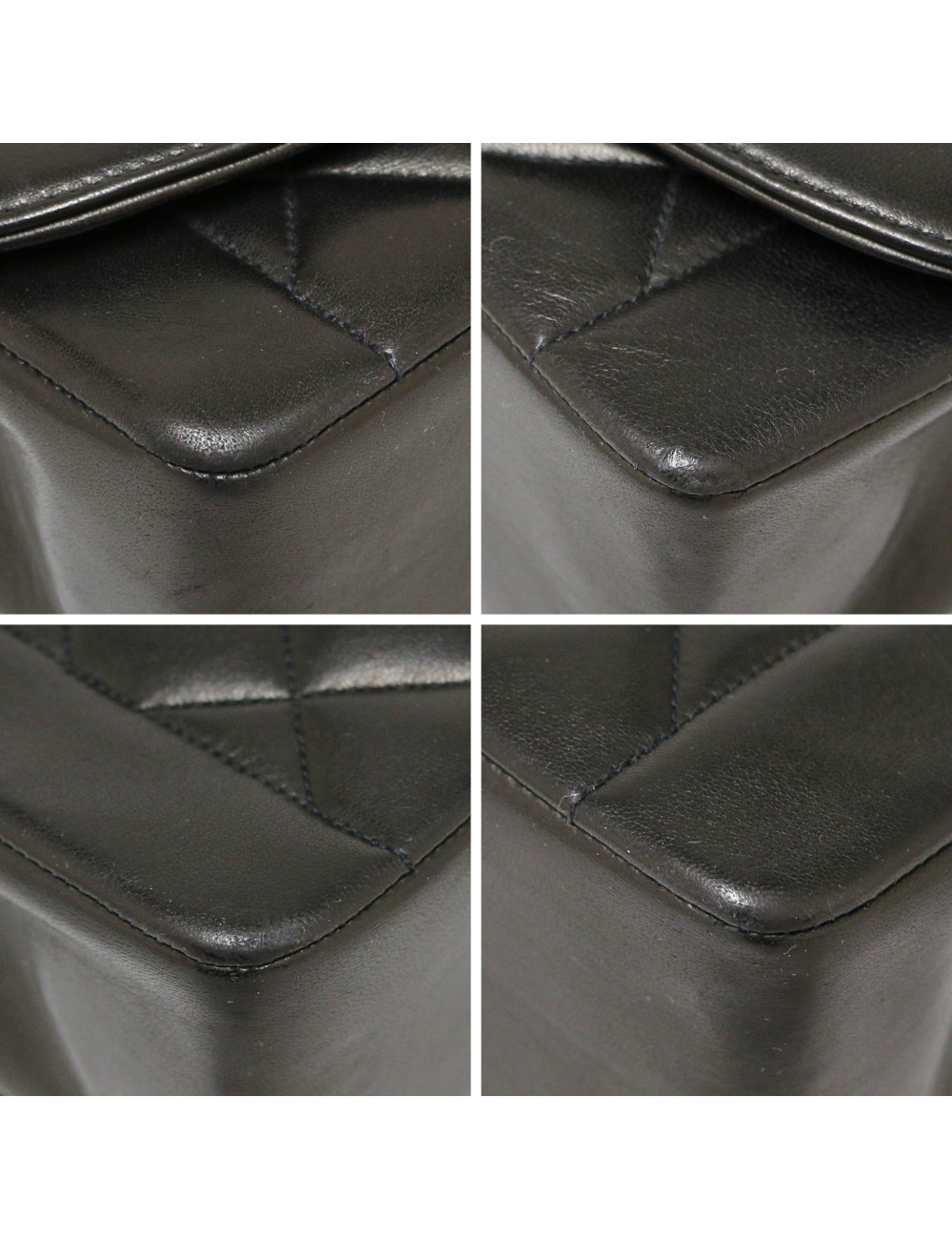 Sac Diana CHANEL cuir noir