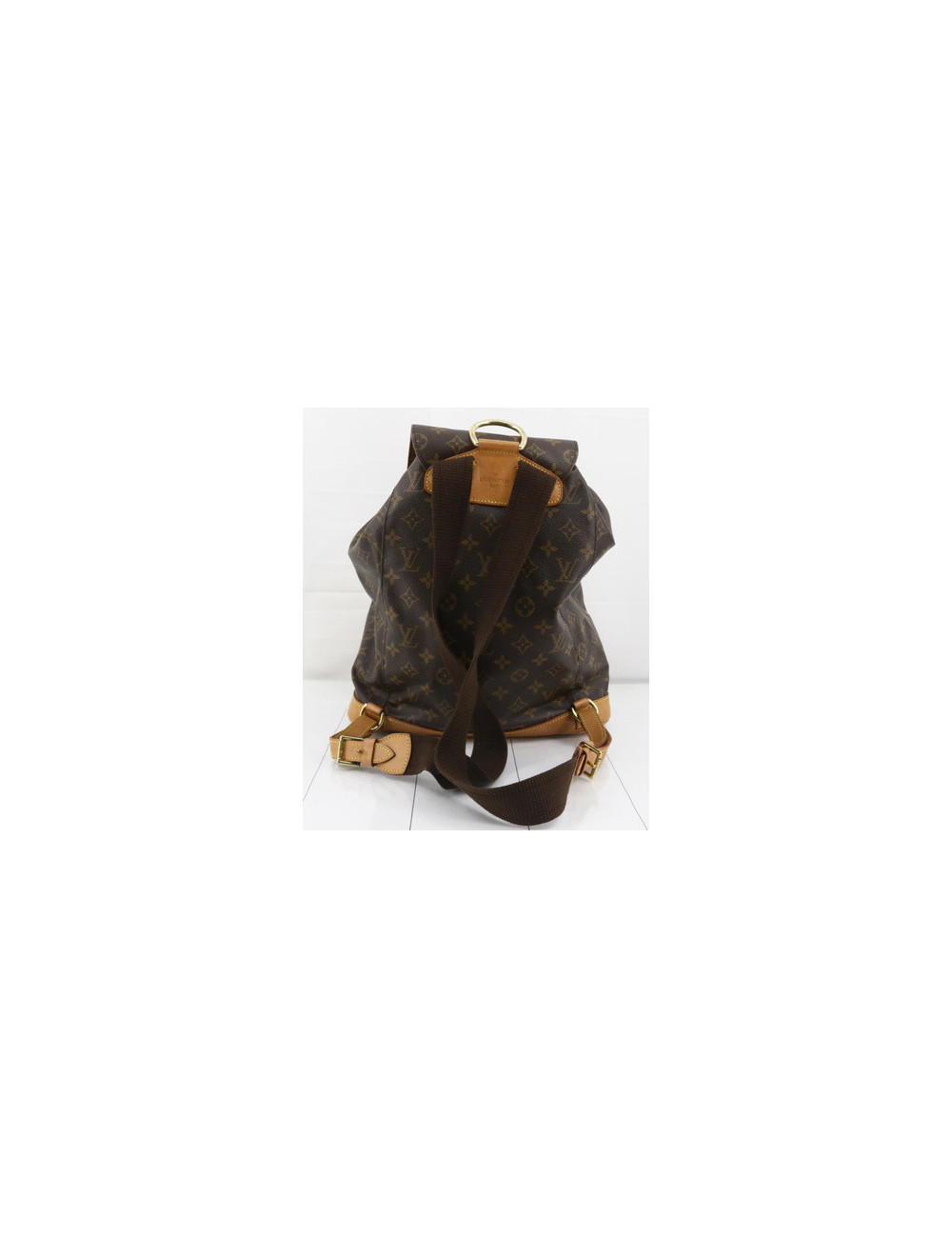 Sac à dos Montsouris LOUIS VUITTON marron