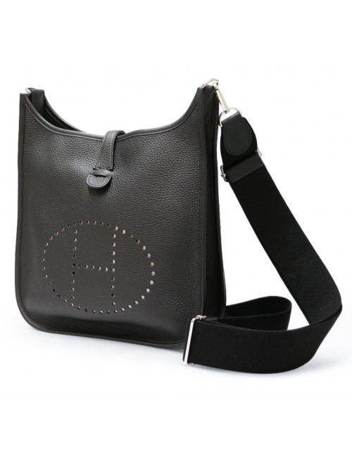 Sac HERMES Evelyne noir