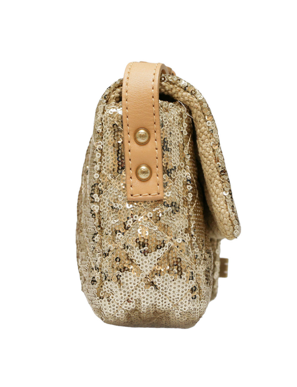 Timeless CHANEL sequins dorés
