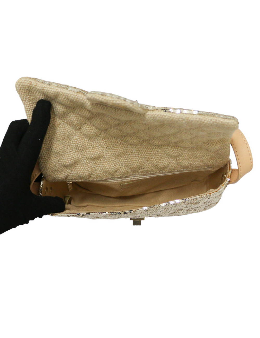 Timeless CHANEL sequins dorés