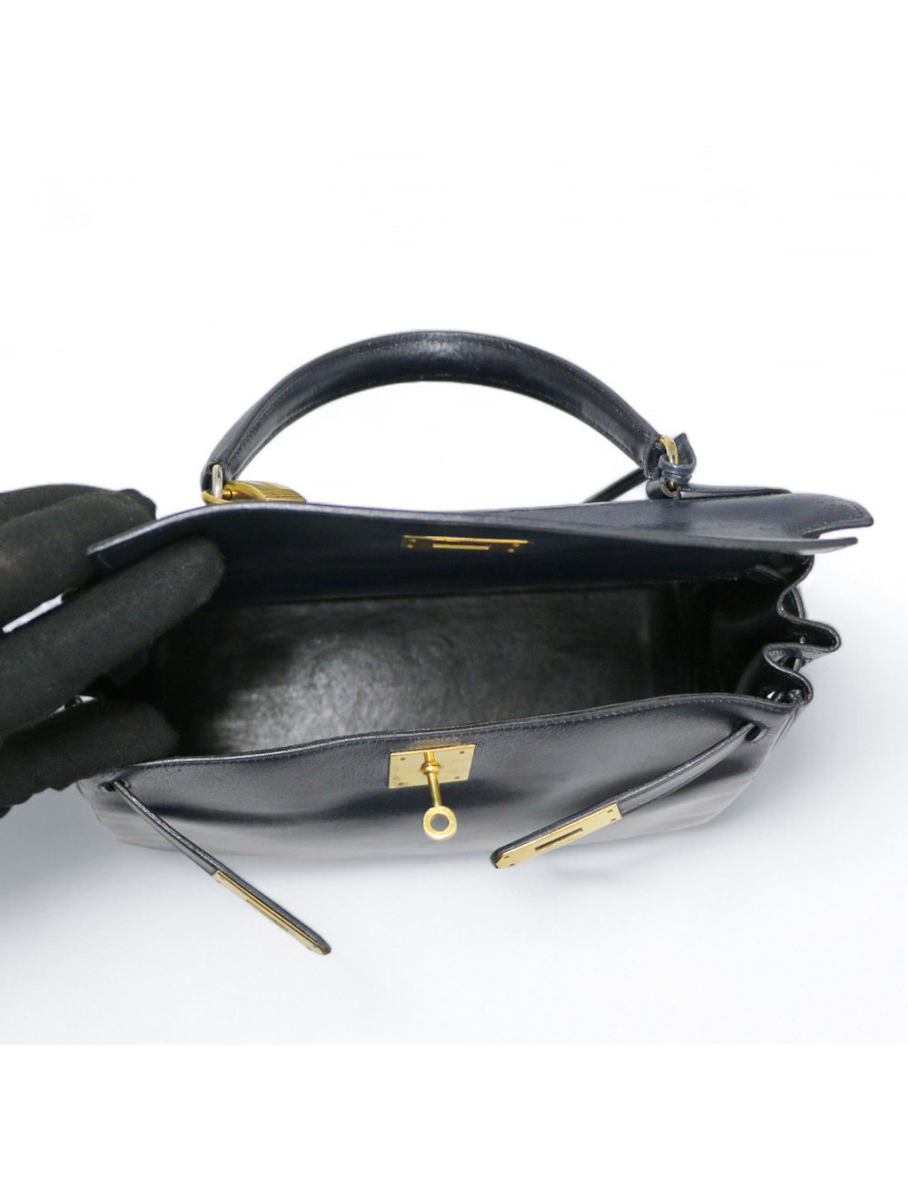 Kelly 28 bleu HERMES