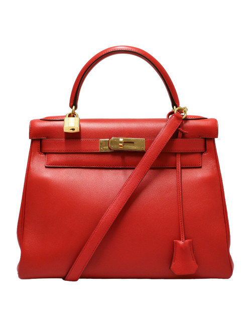 Sac Kelly 28 swift rouge