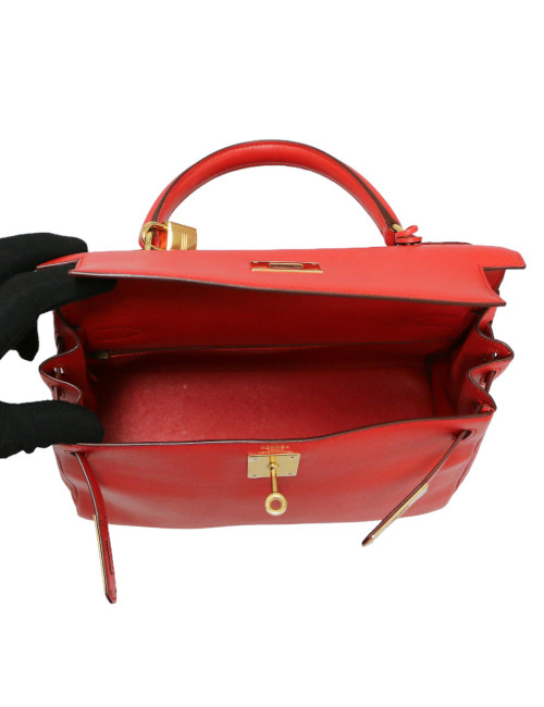 Sac Kelly 28 swift rouge