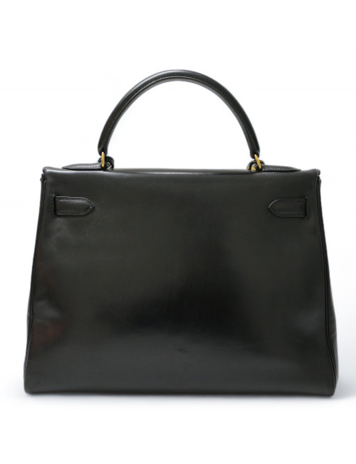 Kelly 35 HERMES box noir 