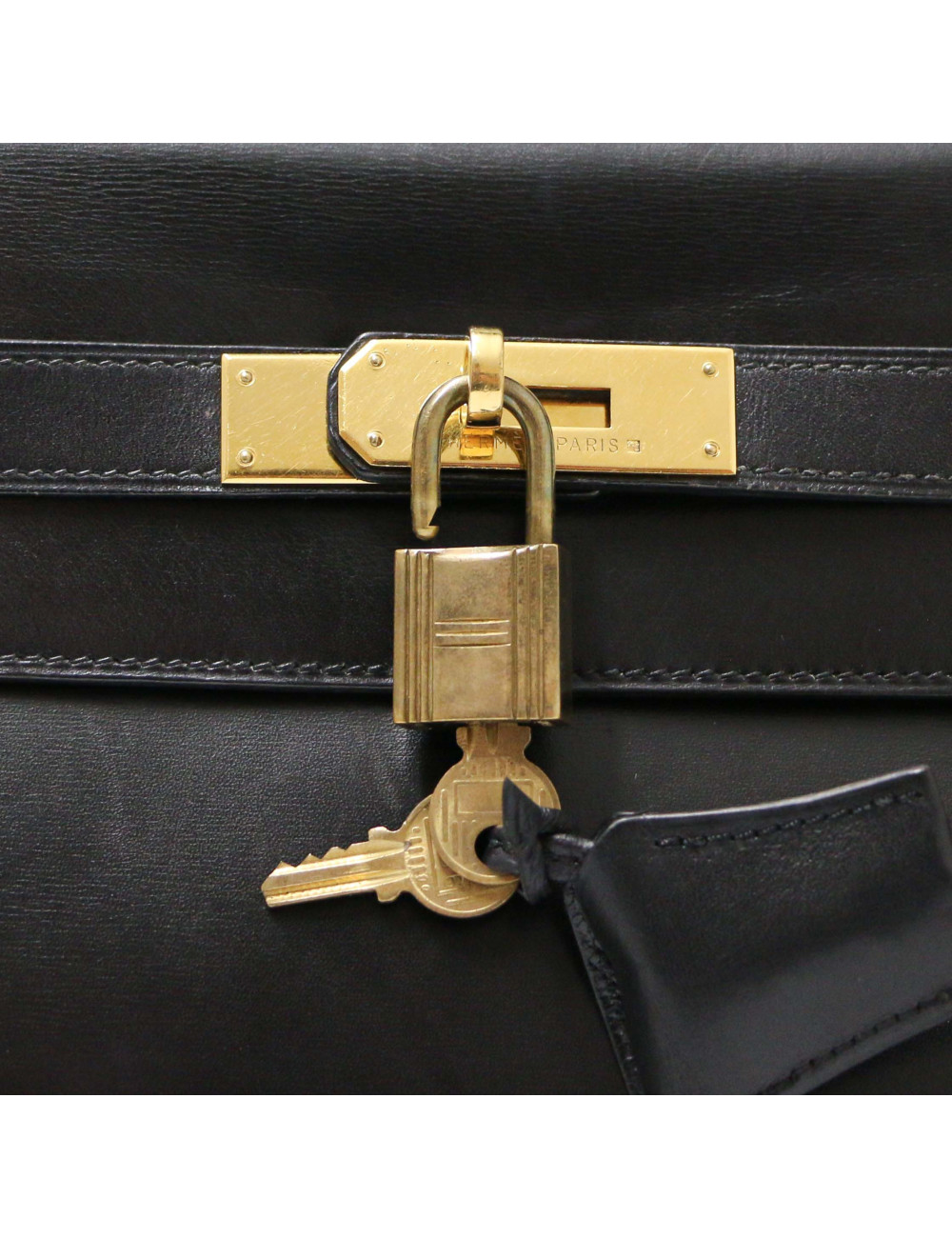 Kelly 35 HERMES box noir 