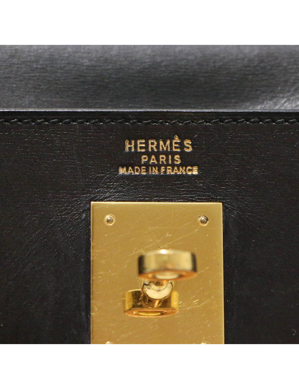 Kelly 32 HERMES box noir