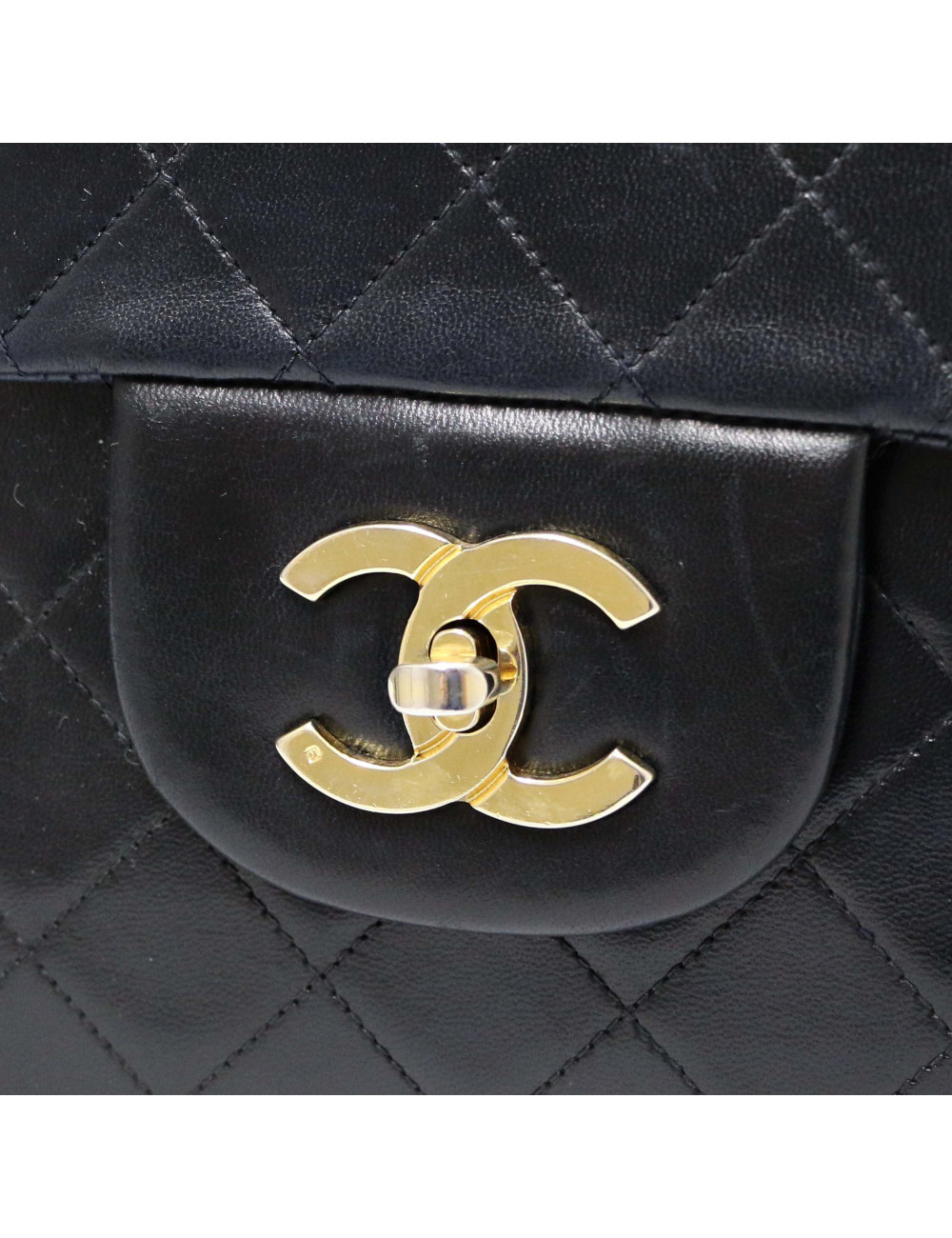 Sac CHANEL matelassé bleu nuit 