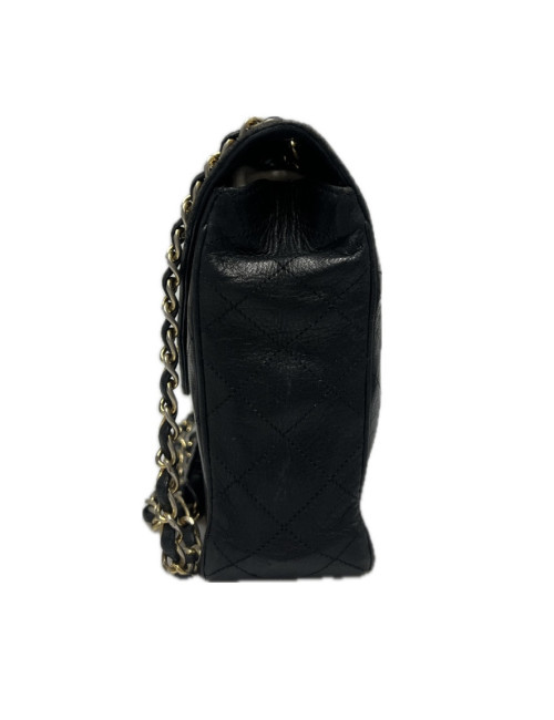 Sac CHANEL cuir matelassé noir