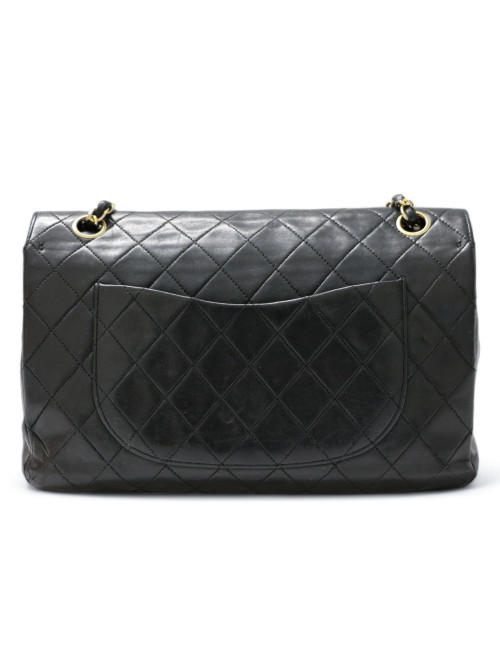 CHANEL black quilted Timeless 25 bag