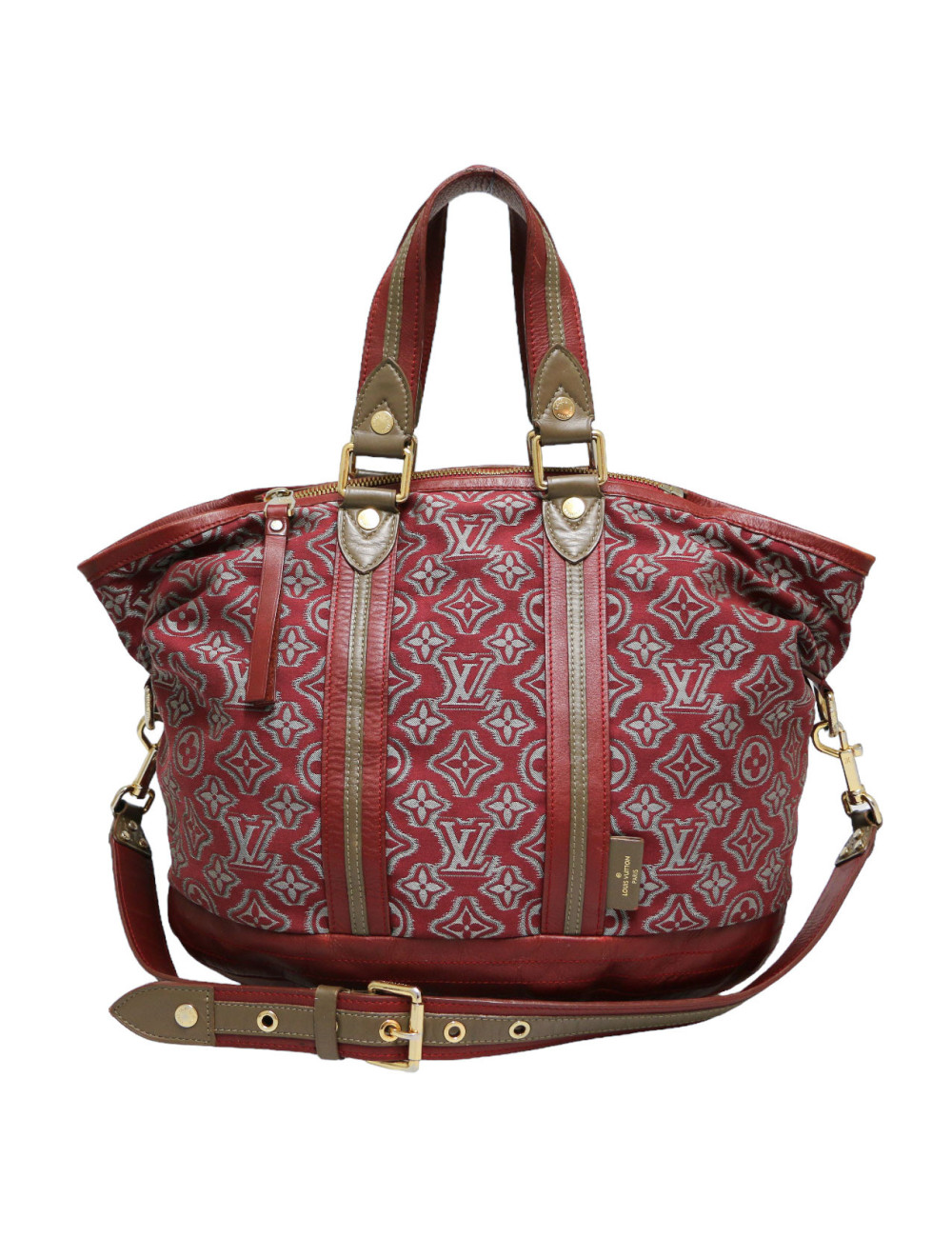 Sac aviatur LOUIS VUITTON toile bordeaux Monogram