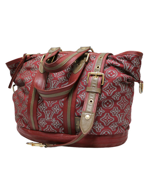 Sac aviatur LOUIS VUITTON toile bordeaux Monogram