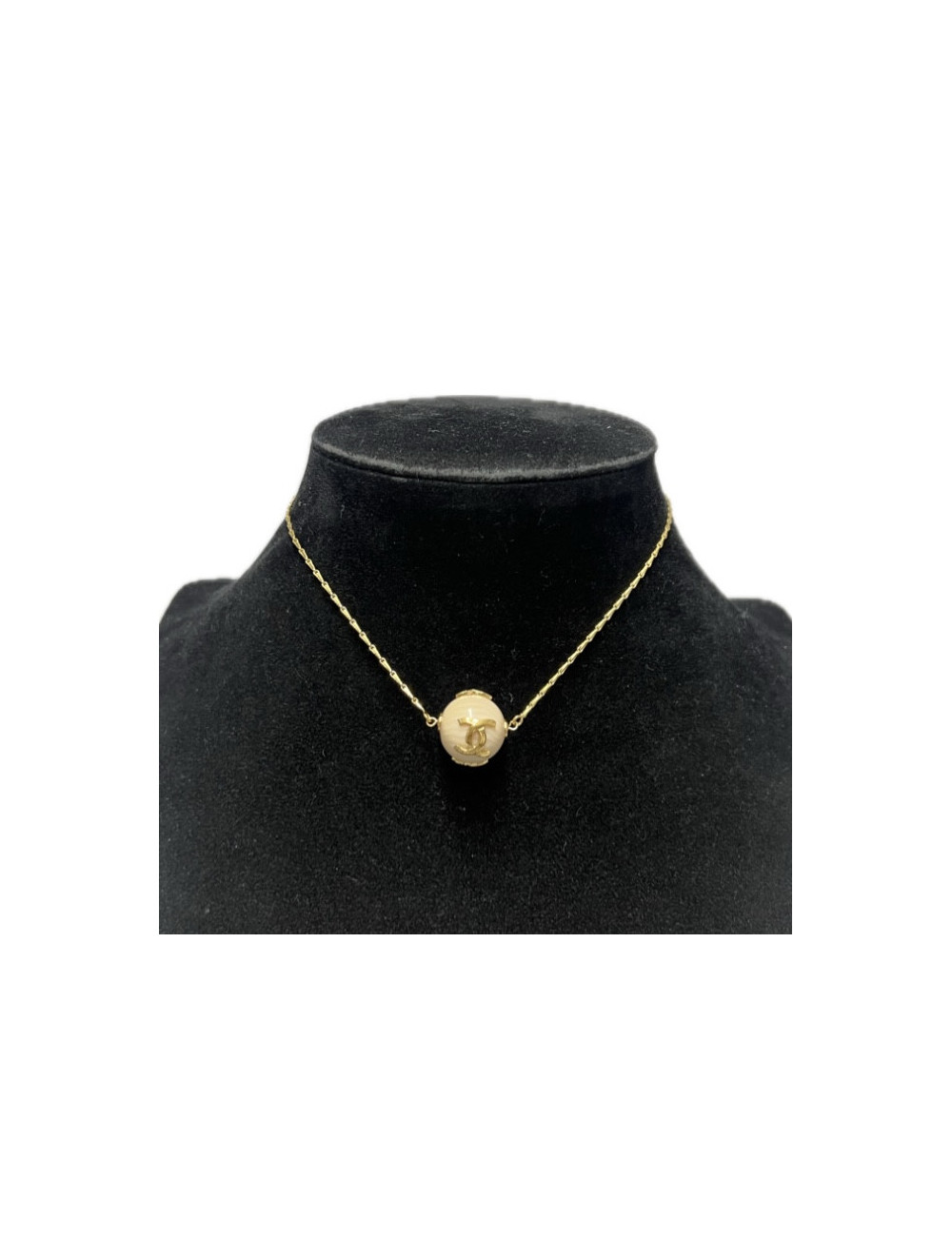 Ras de cou CHANEL boule CC