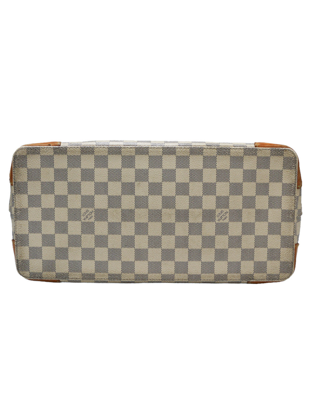 Sac Galliera LOUIS VUITTON toile damier azur