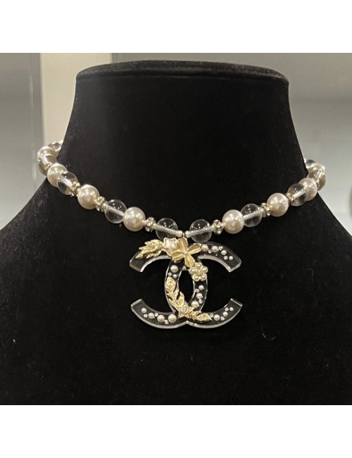 Collier transparent CHANEL