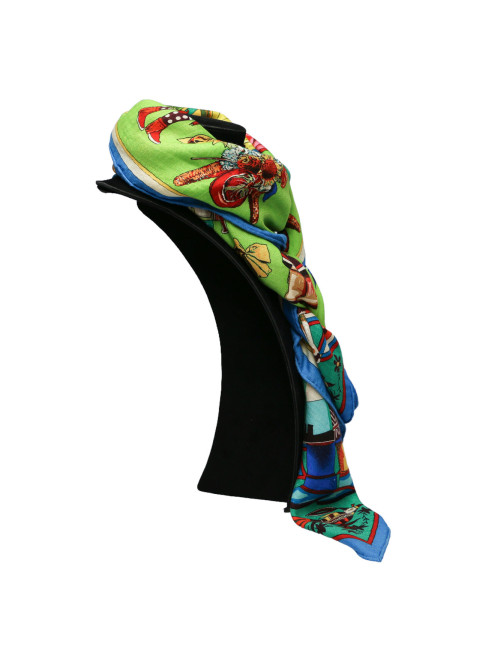 Châle HERMES Kachinas cachemire