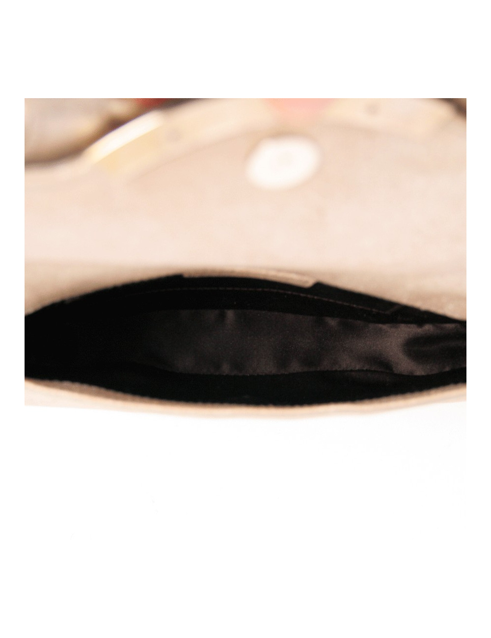 Petit sac Sergio Rossi marron pailleté 