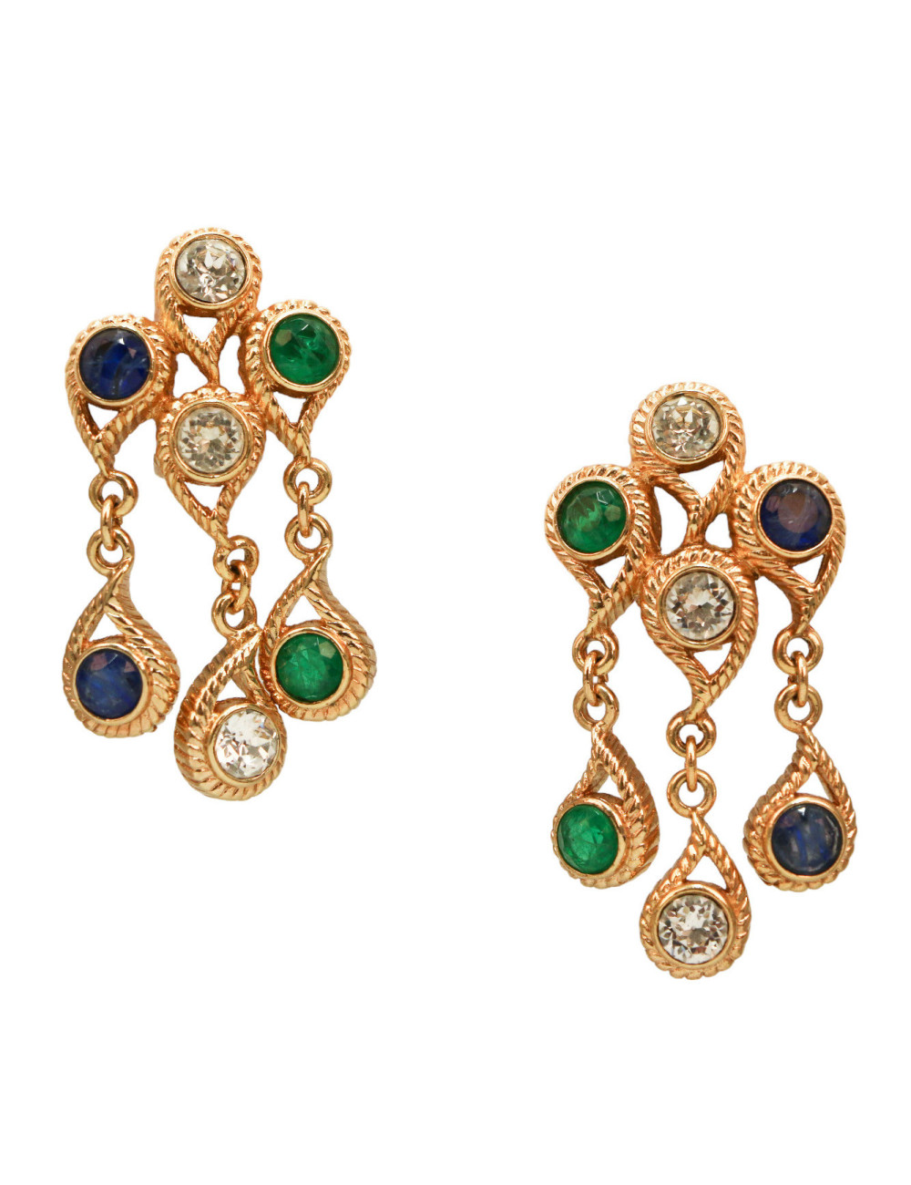 Clips CHRISTIAN DIOR Vintage