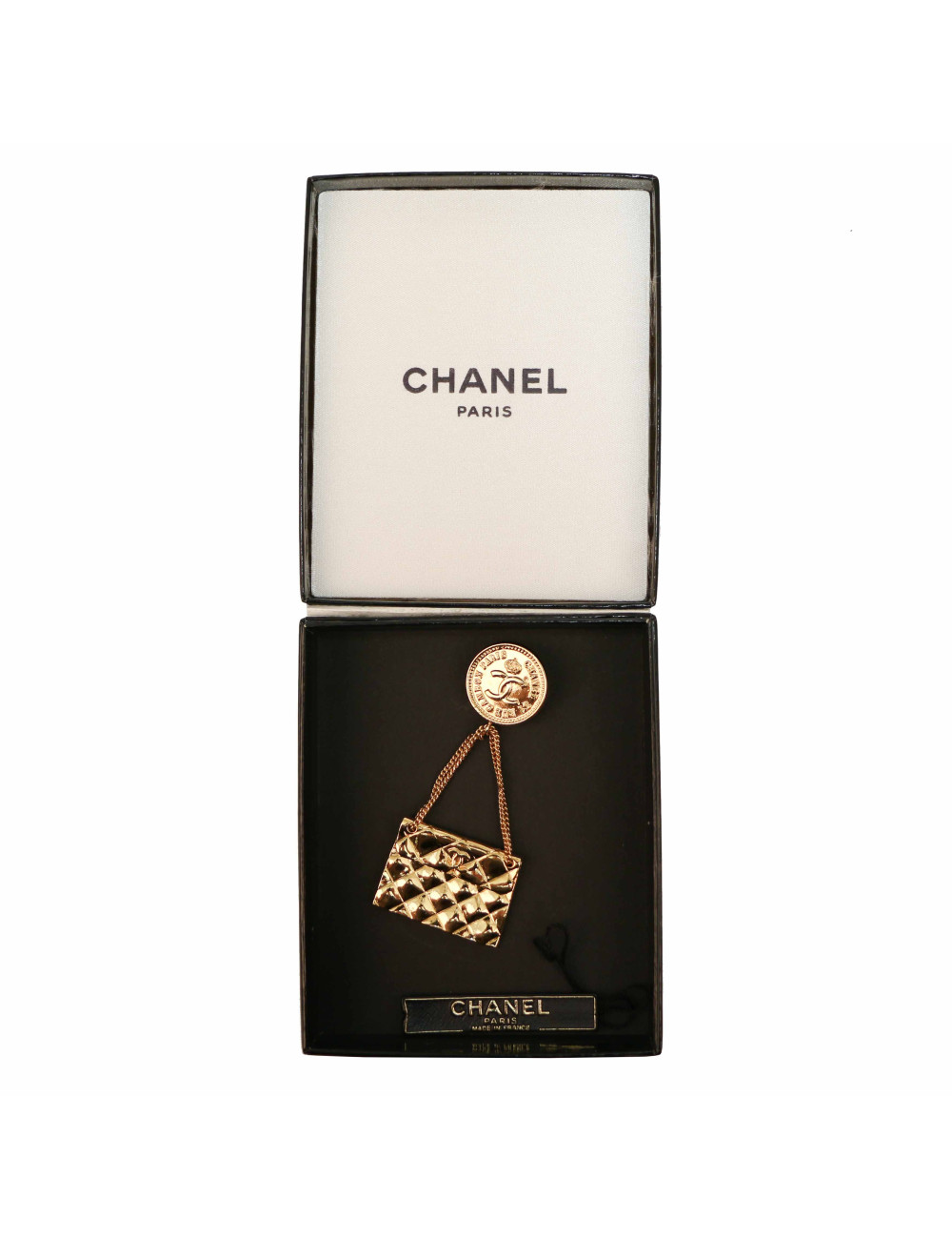 Broche vintage CHANEL sac