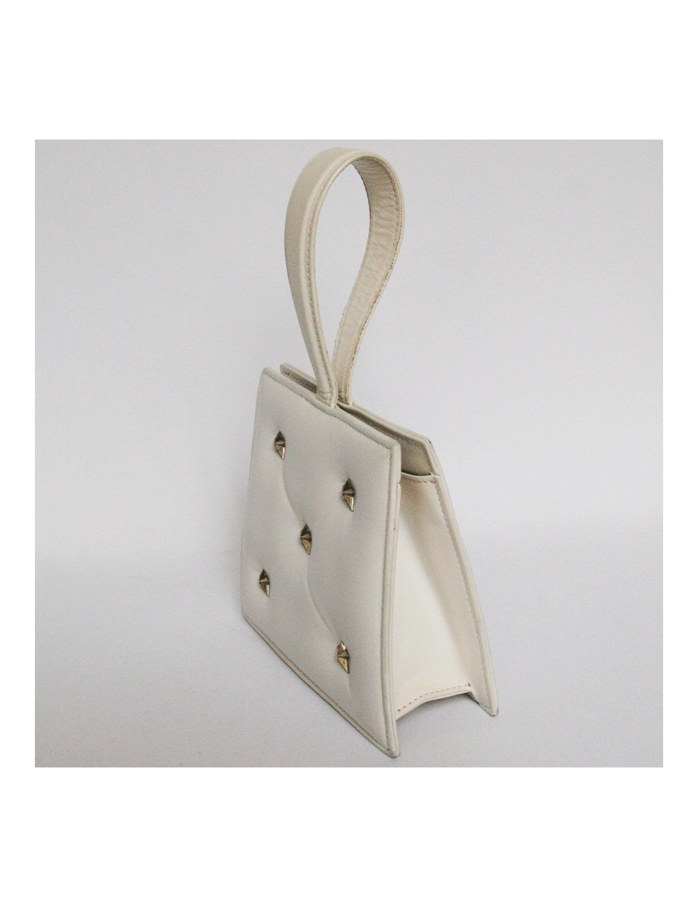 Mini sac THIERRY MUGLER blanc 