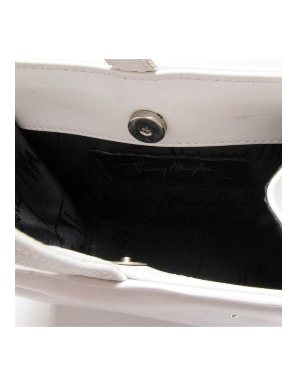 Mini sac THIERRY MUGLER blanc 
