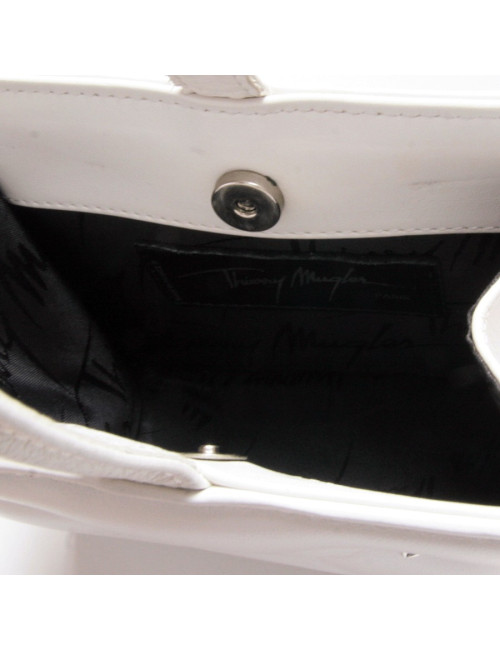 Mini sac THIERRY MUGLER blanc 