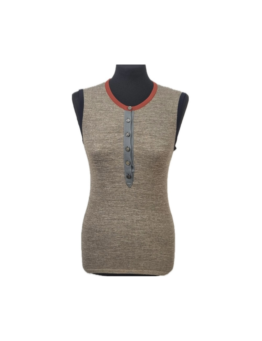 Haut T 38 CHANEL sans manches