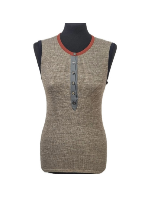 Haut T 38 CHANEL sans manches