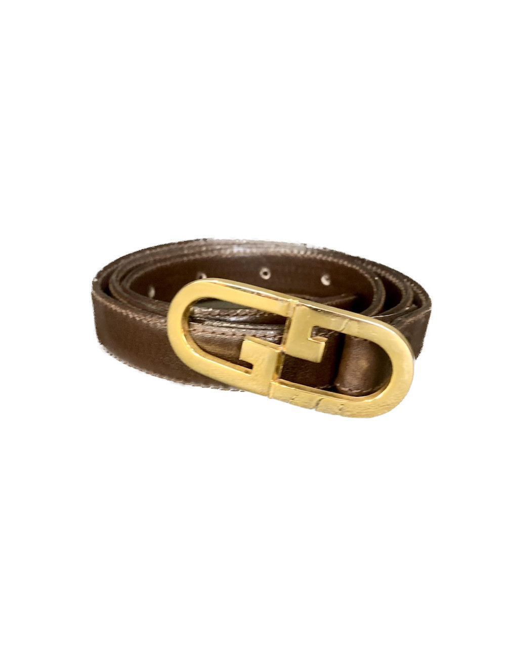 Ceinture GUCCI T 90 cuir marron