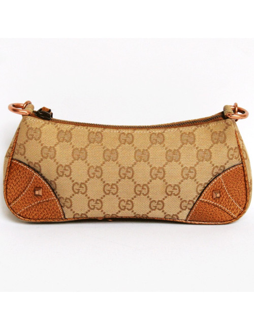 Mini sac GUCCI Marron monogramme 