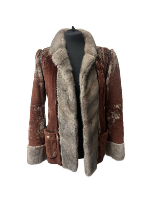 Veste FENDI T 42 fourrures 