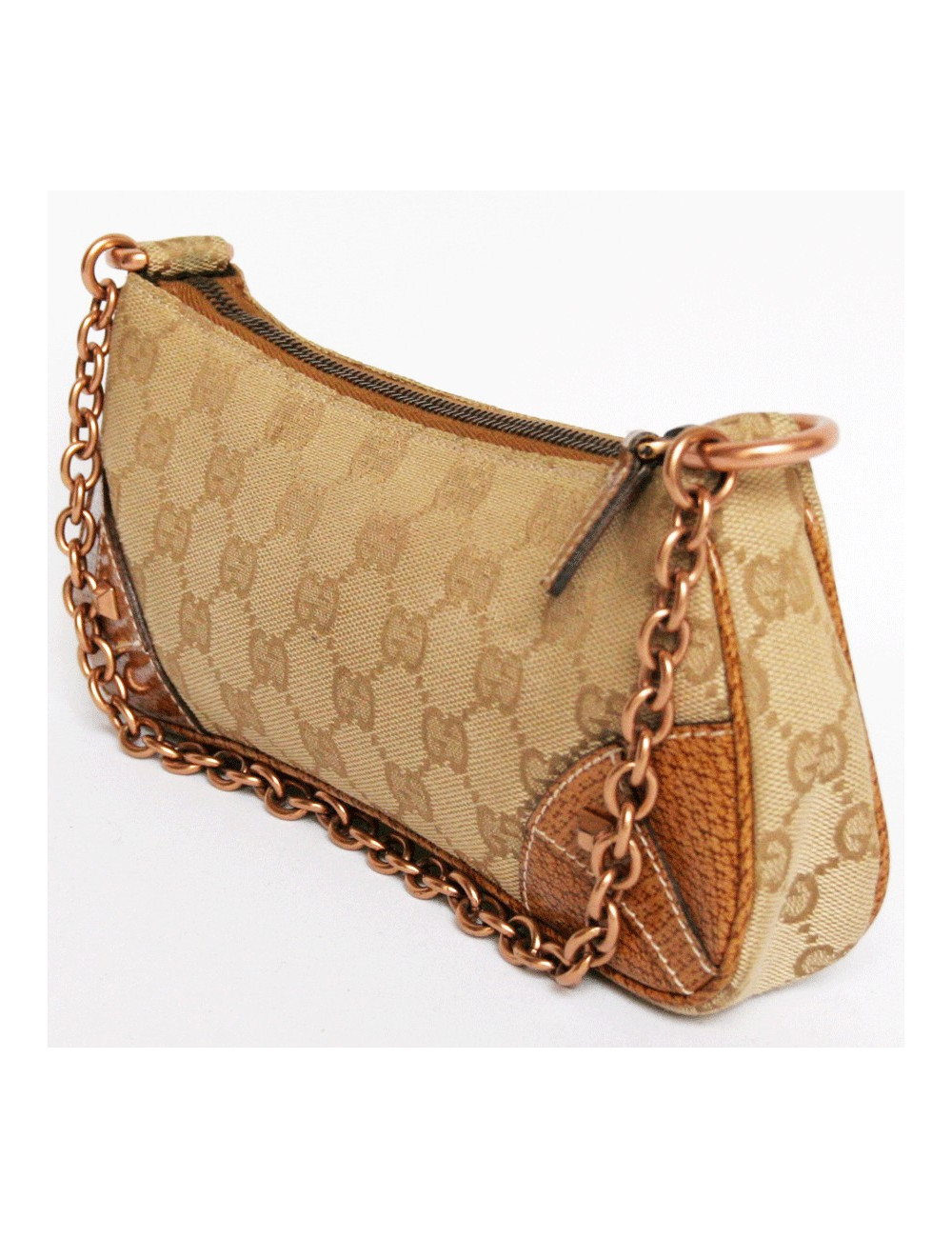 Mini sac GUCCI Marron monogramme 