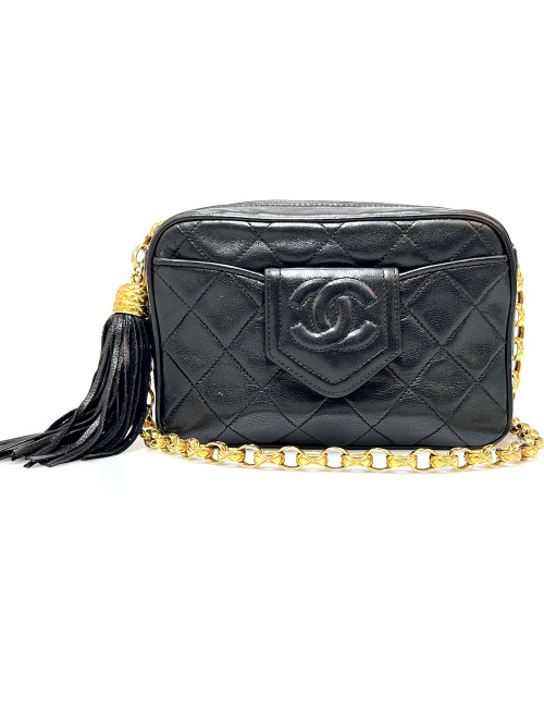 Camera vintage noir CHANEL petit modèle