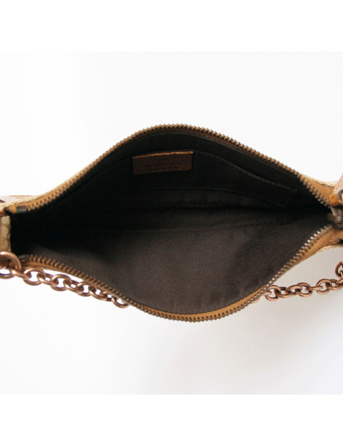 Mini sac GUCCI Marron monogramme 