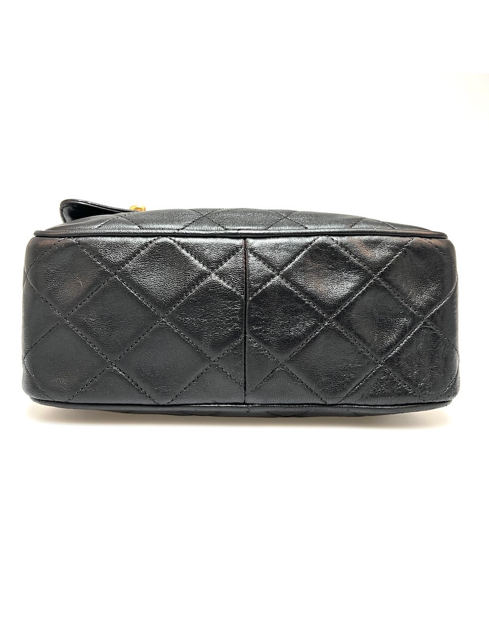 Sac caméra vintage CHANEL noir