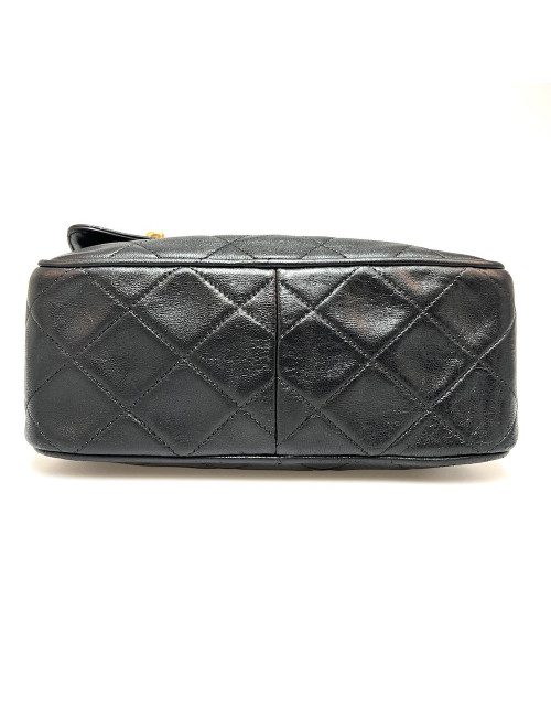 Sac caméra vintage CHANEL noir