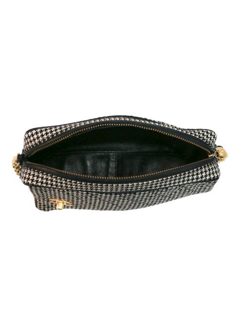 Camera laine pied de poule